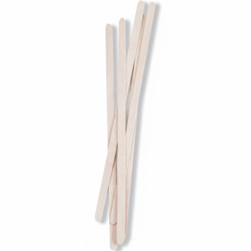 Rørepinde 14cm Træ 1000 Stk.