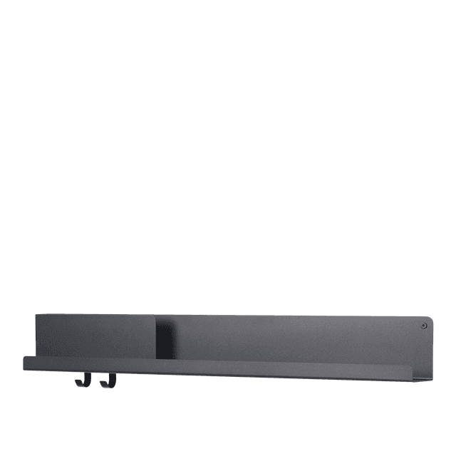 Muuto Sammenleggbar Hylle 96x13 Sort