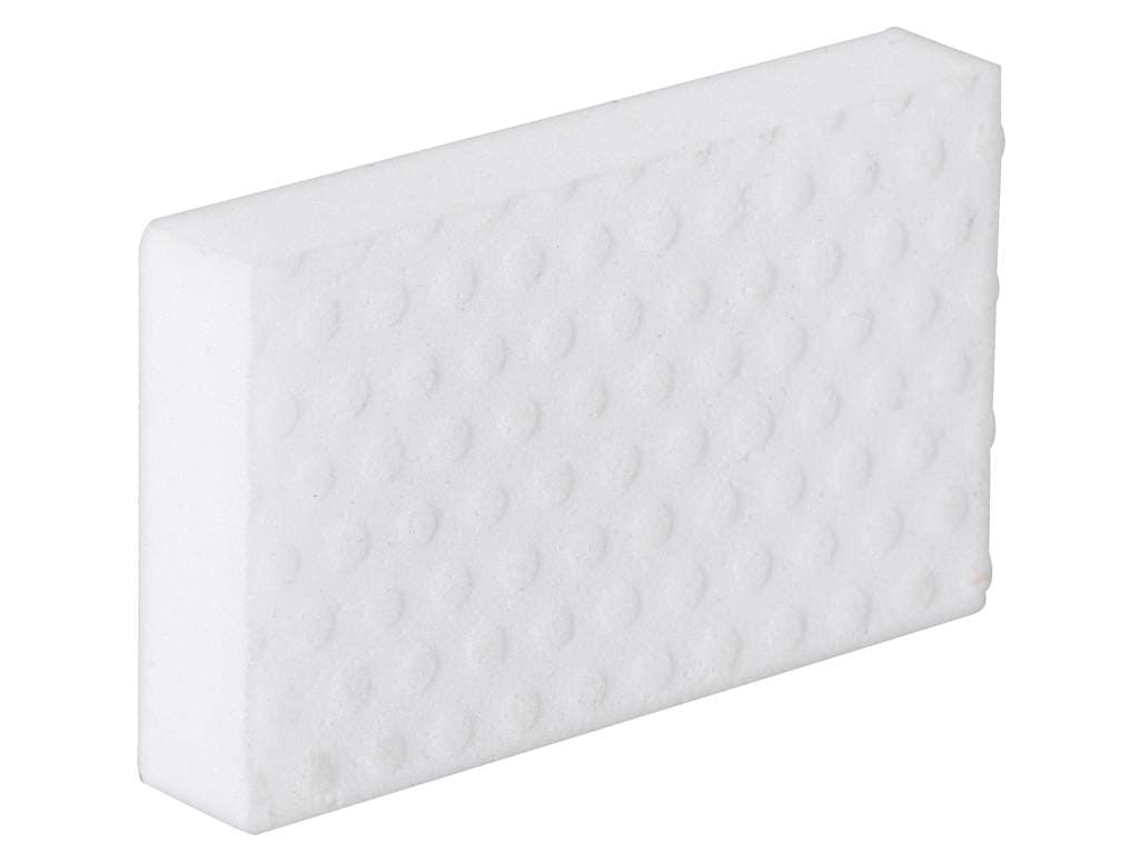 Effektiv hvit melaminsvamp 10x6x2cm for smuss