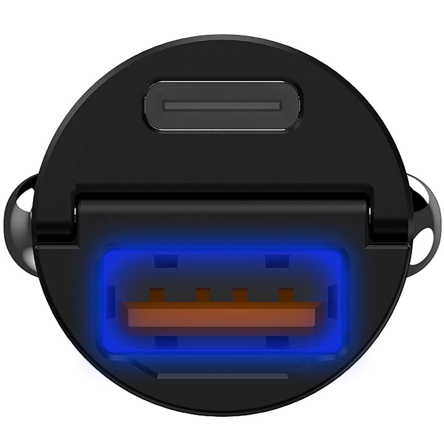 Billader Mini 1xUSB-C PD 1xUSB 30W view 2