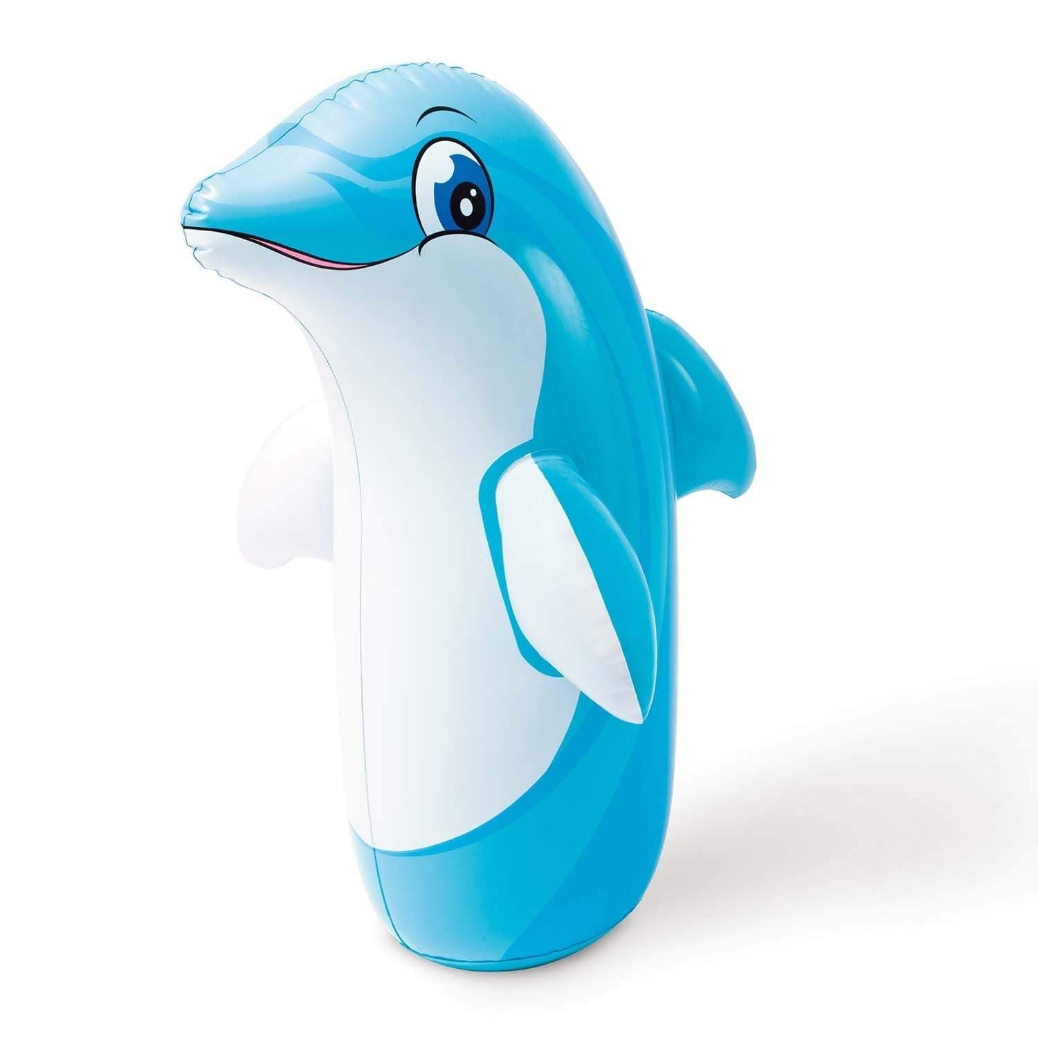 Oppblåsbar delfinvogn-stående INTEX 44669