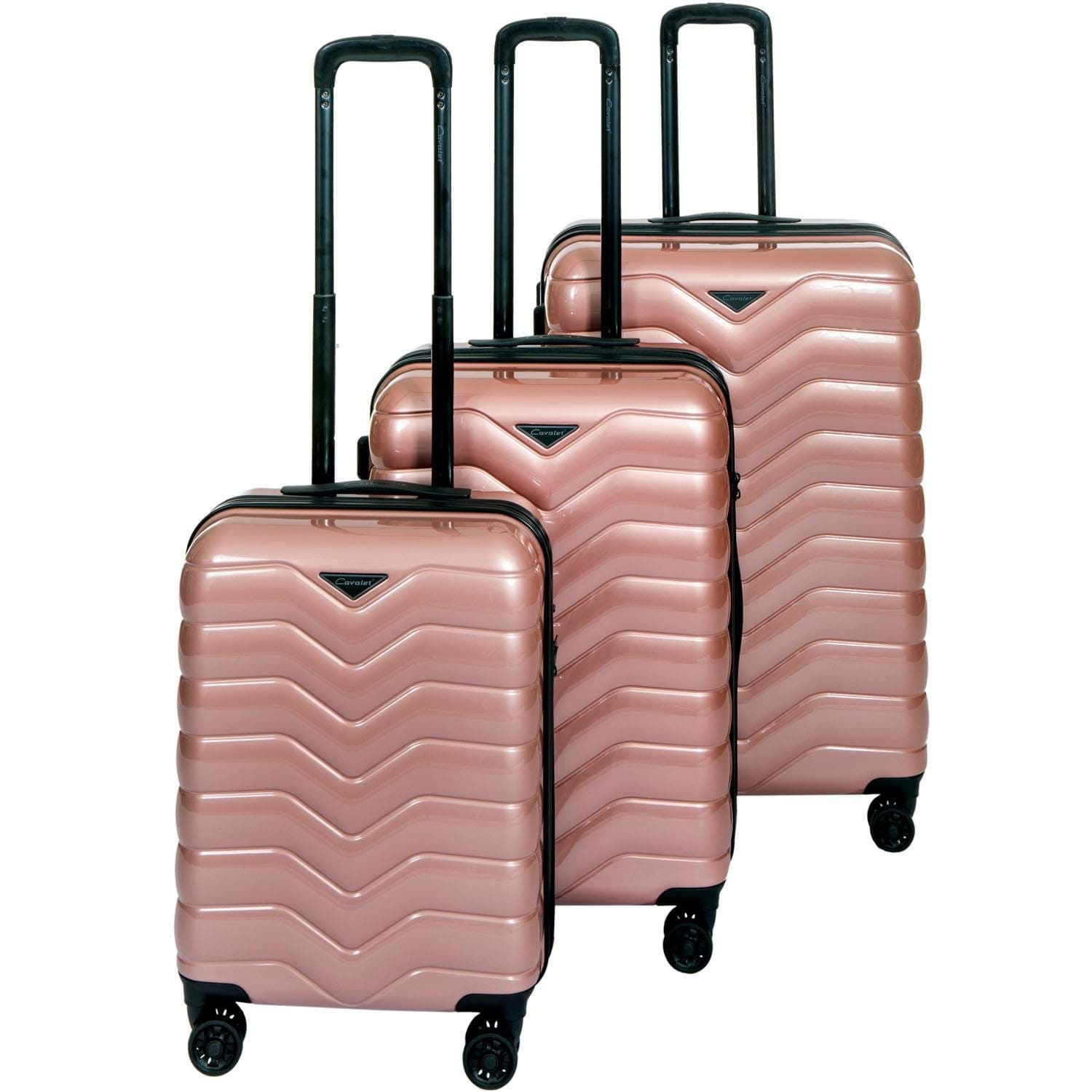 Bagasjesett 3-pakning, rosa