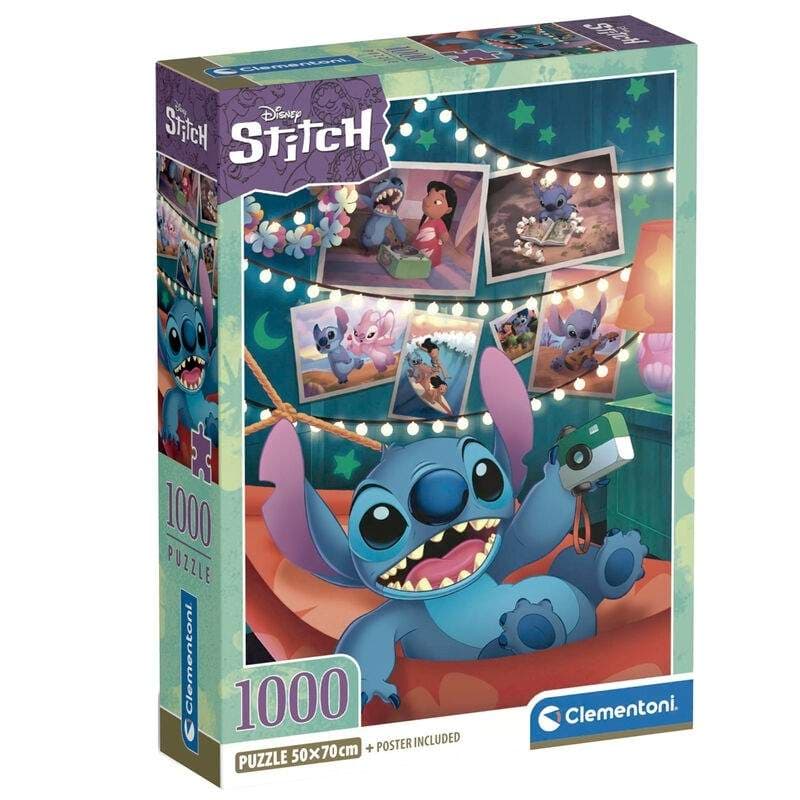 Stitch 1000-brikkers puslespill for Disney-fans