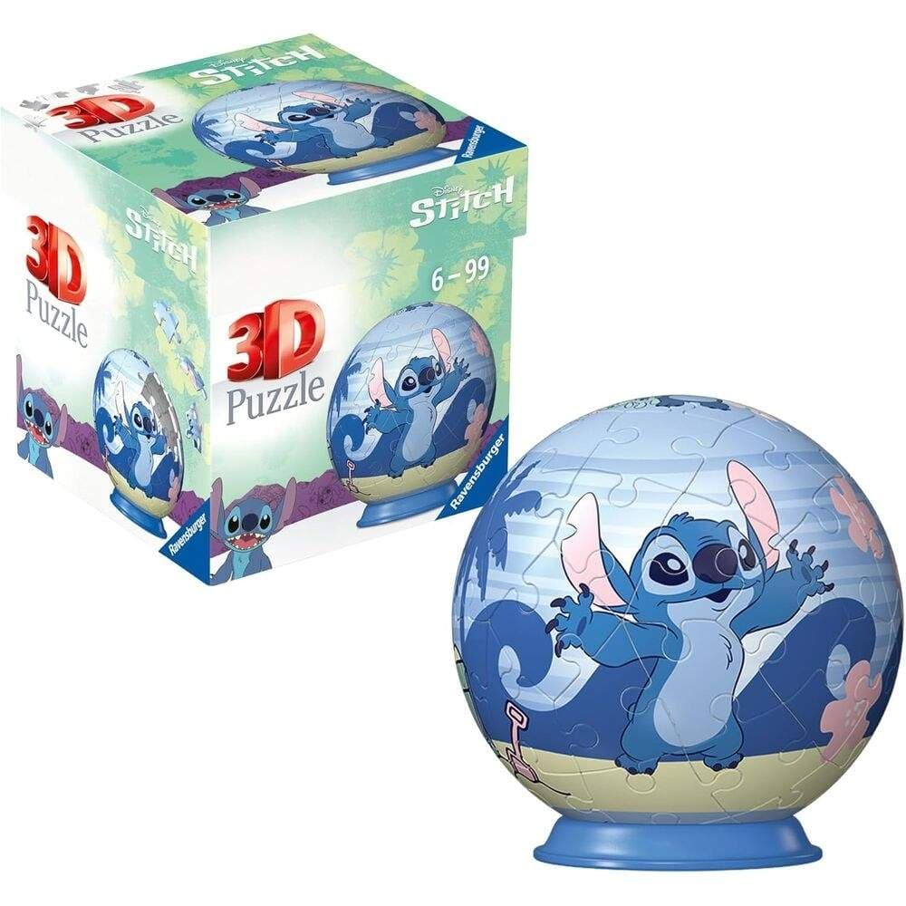 Stitch 3D-puslespill, 54 deler, moro for alle aldre view 2