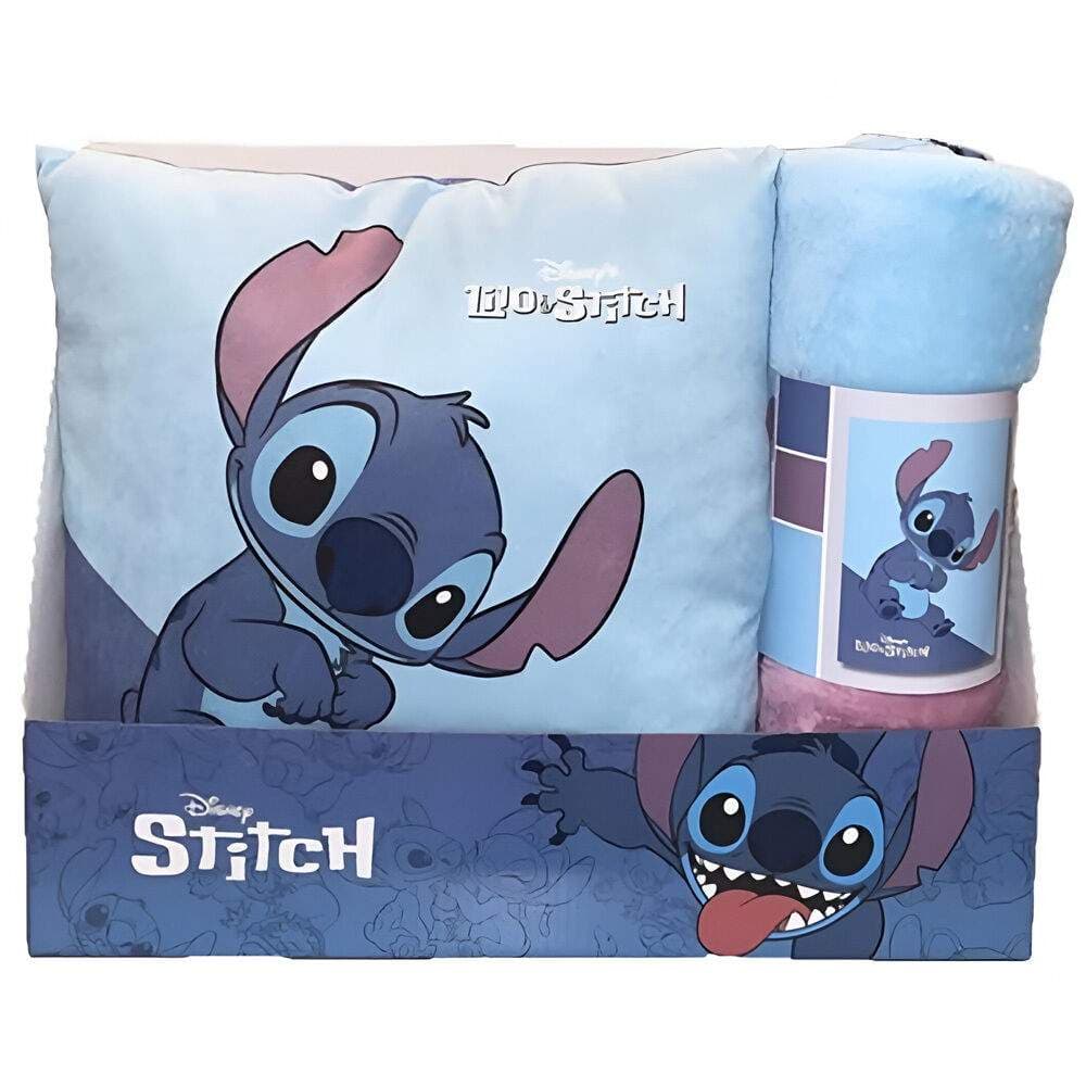 Disney Stitch polarpledd + putesett