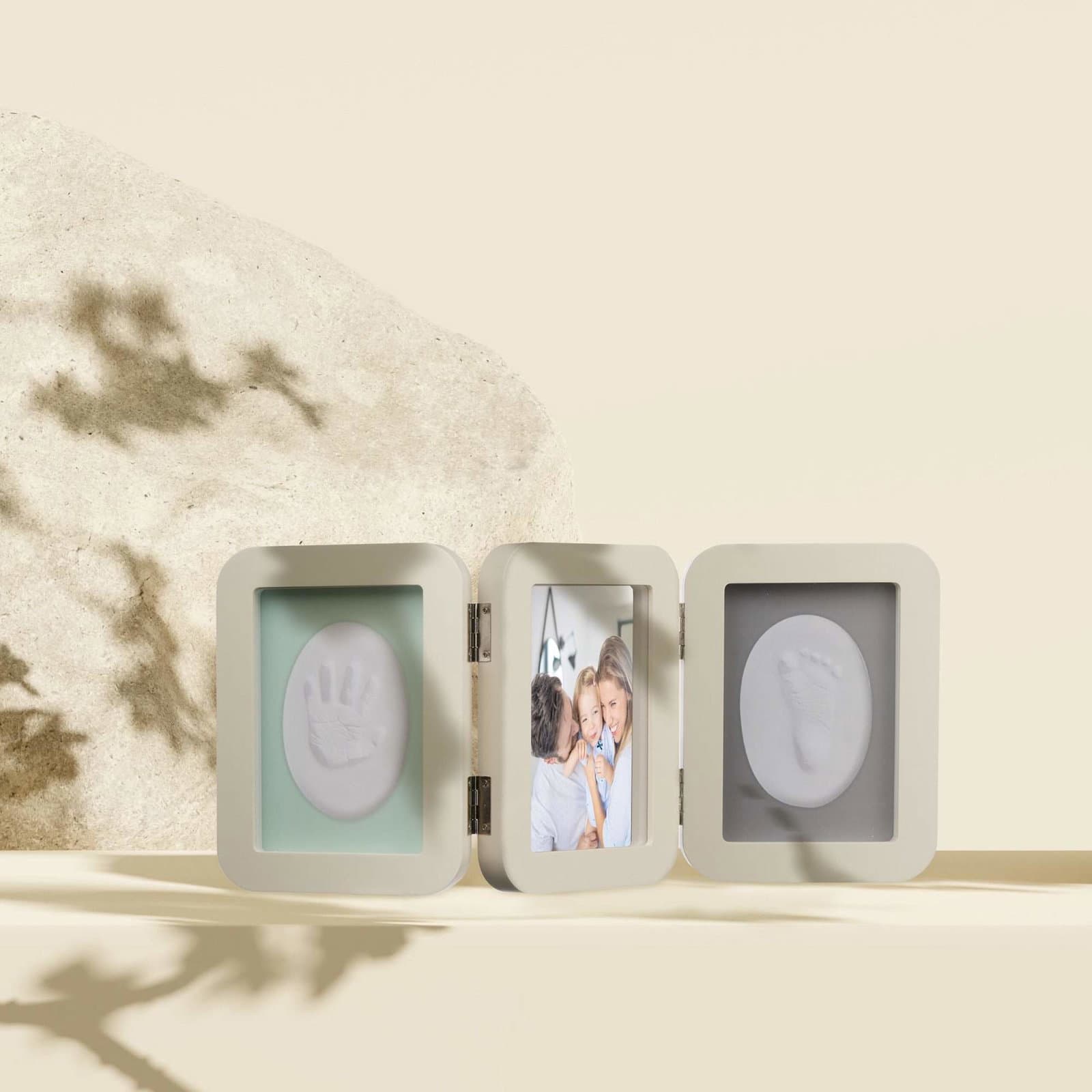 Gipssett for baby med fotoramme view 2