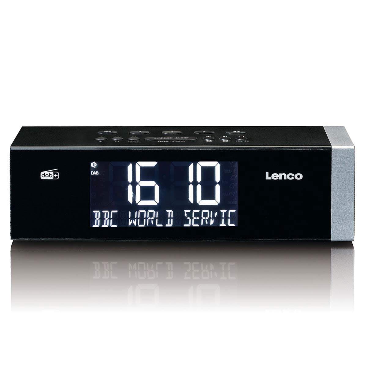 DAB+ FM-klokkeradio med Bluetooth og USB-lading view 2