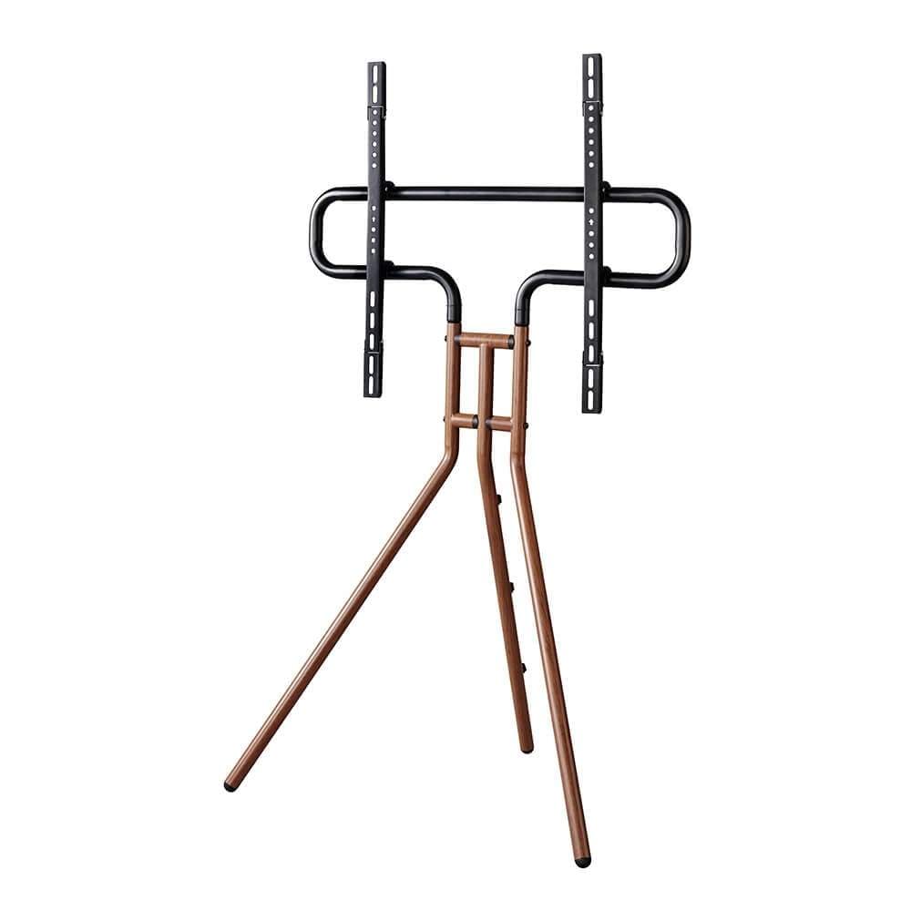HAMA TV-stativ Design opp til 75" Walnut Wood-look