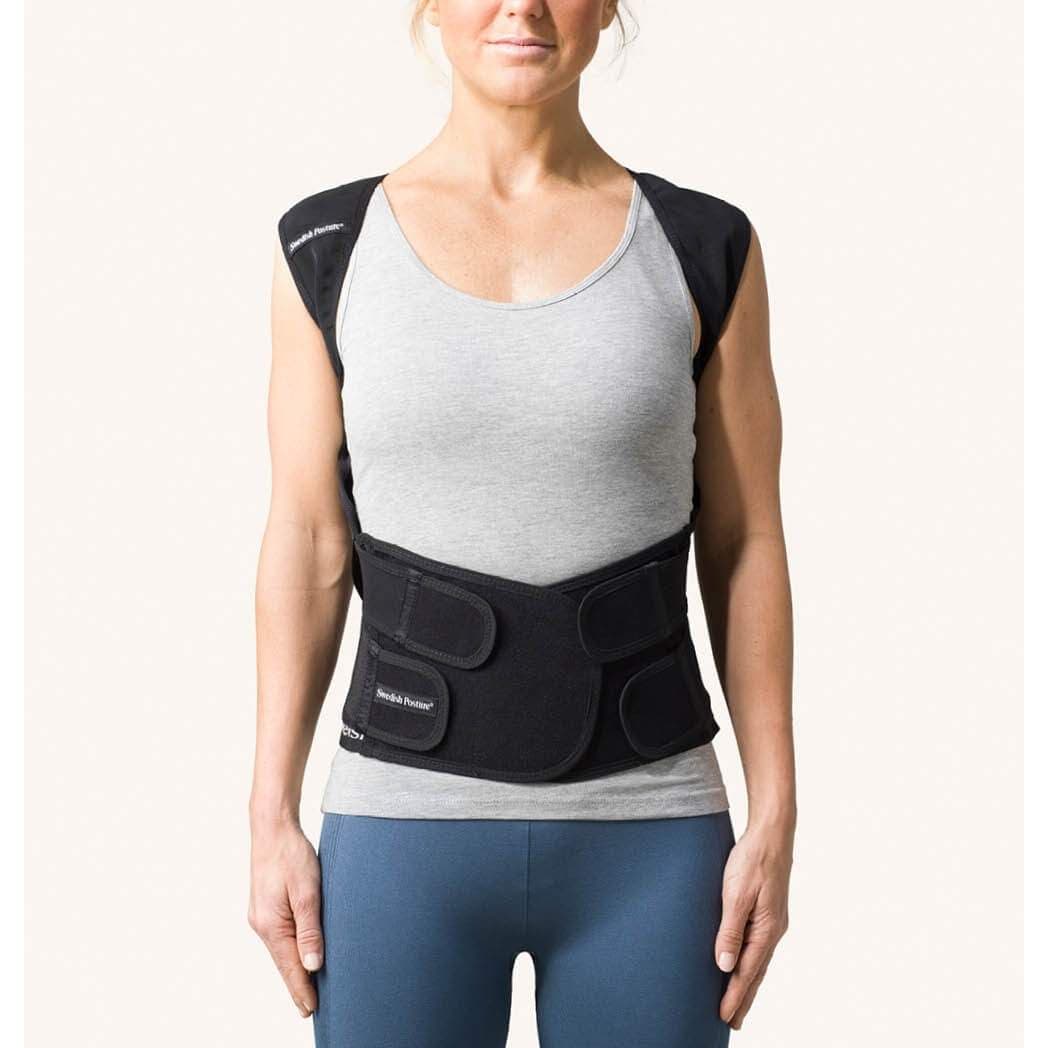 SVENSK HOLDNING Stilling S Posture Vest Sort