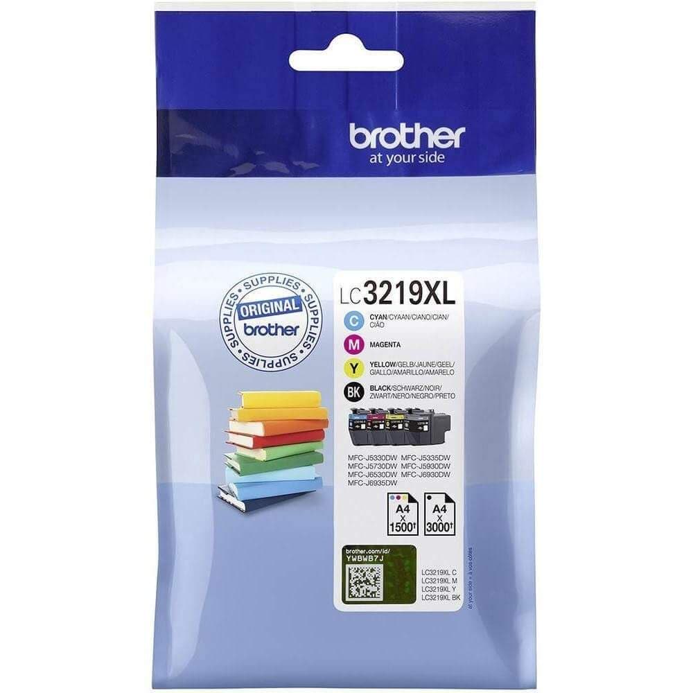 BROTHER Blekk LC3219XLVALDR LC-3219XL Multipak