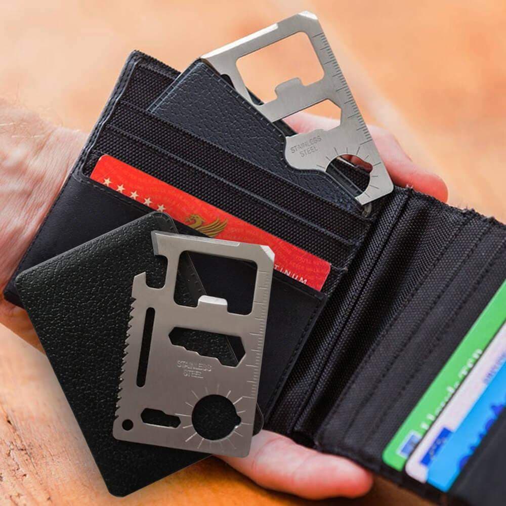 Credit Card Multitool - 11 Funksjoner view 2