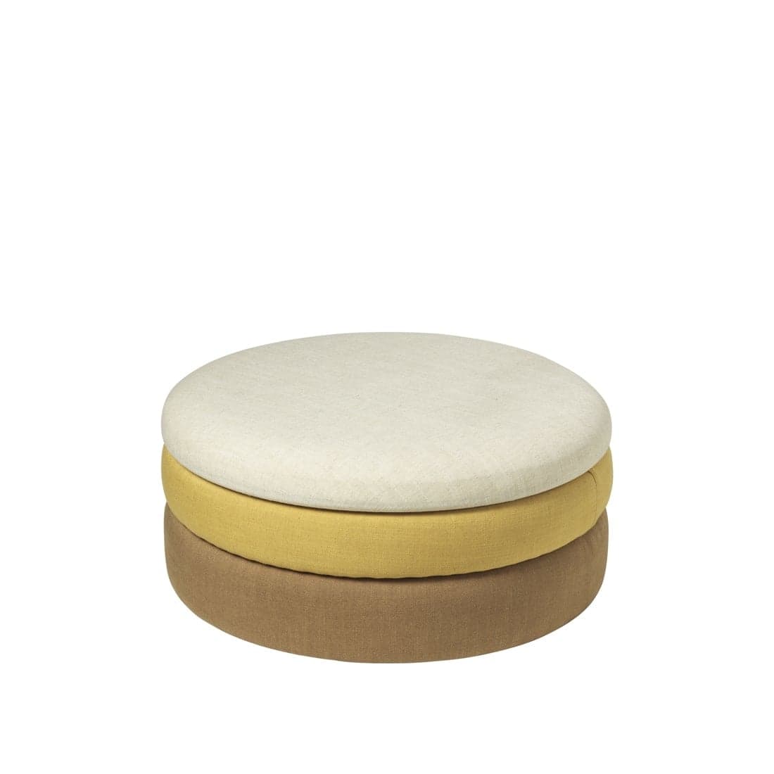 Broste Copenhagen Dampuff oker Ø68cm - 31001107