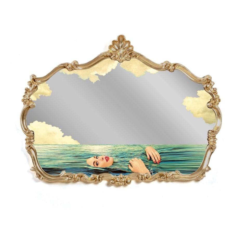 Seletti Barokk Seagirl-speil - 17064