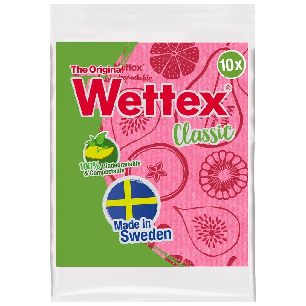 Vileda Wettex Classic farge 10 stk 4023103118355 Tilsvarer: N/A