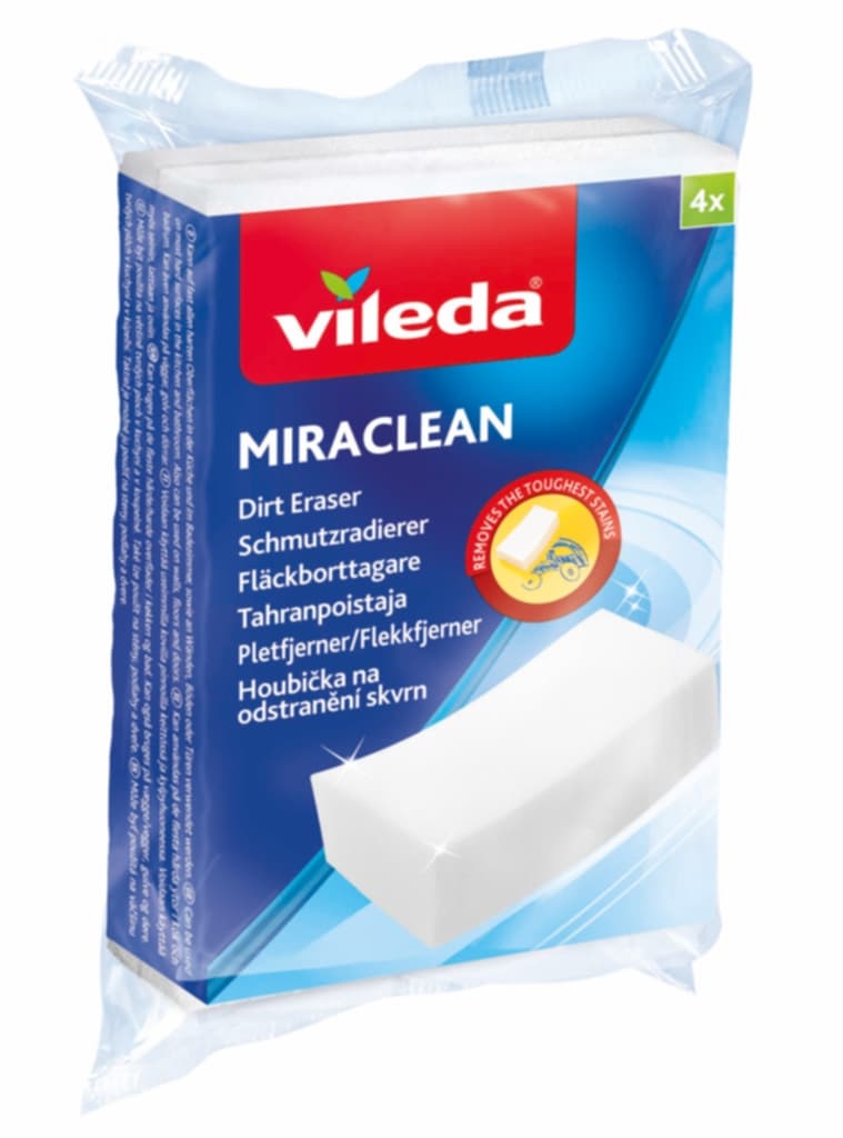 Vileda Vileda Miraclean flekkfjerner 4-pk 4023103093096 Tilsvarer: N/A