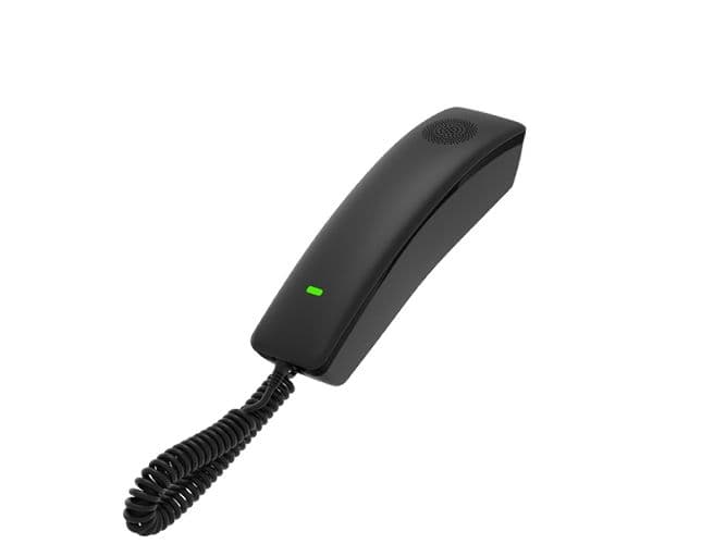 Fanvil H2U-B, IP-telefon, Sort, Kablet håndsett, Bord/Vegg, In-band, Out-of band, SIP-info, 2 linjer