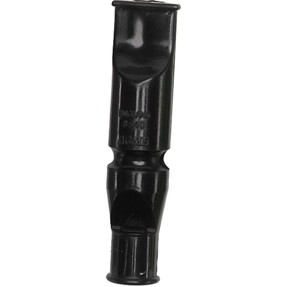 Acme 640 Kombi-Hundefløyte Double Dog Whistle Sort