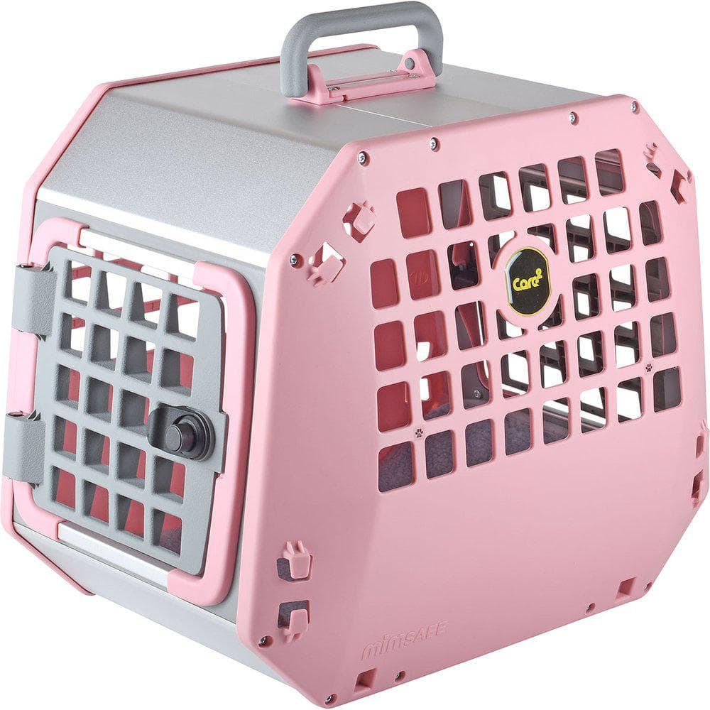 Mim Care2 Hundebur Transport Bilsetebur - Medium - Rosa