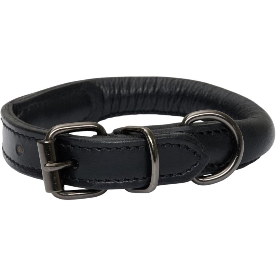 CATAGO Rundsydd Hundehalsbånd i Lær - 25 cm - Brun