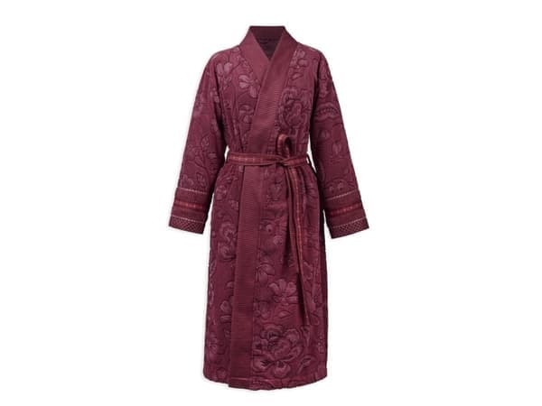 PIP Studio PIP Jasmin Jacquard-badekåpe D.Pink XXL