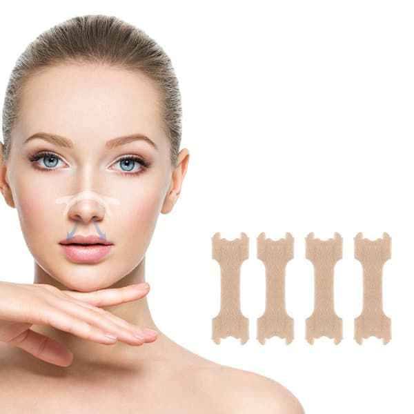 Nesestrips - Forebygg snorking Beige