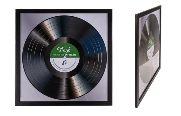 LP-ramme for Vinylplate - Record Album Frame - Glassfront - 32x32cm - 3-Pack