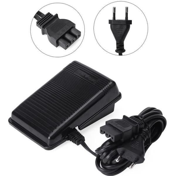 Multifunksjonell motorpedal for husholdningssymaskin