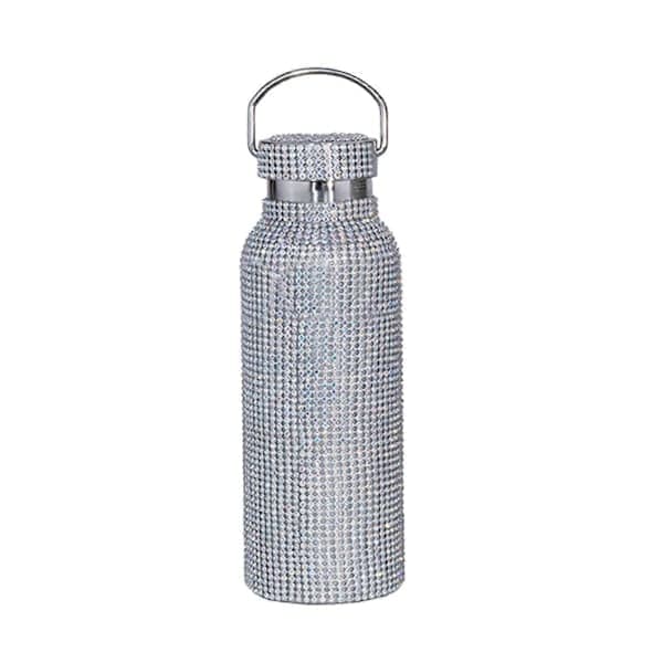 Diamant Vannflaske Bling Rhinestone Rustfritt Stål Termosflaske, 100% Ny Som Vist Fargen