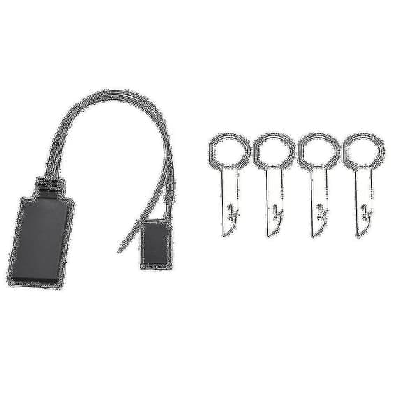 Bil 6000cd Trådløs Bluetooth-modul Musikkadapter Aux Lydkabel For Focus Mondeo