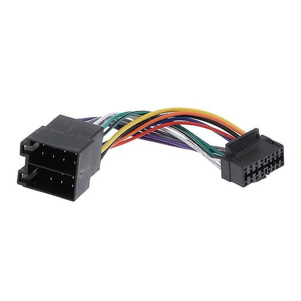16 Pins Bil Stereo Radio Ledningsnett Iso Radio Til Iso Radio Spill Plugg Auto Adapter Ledningsnett Kobling