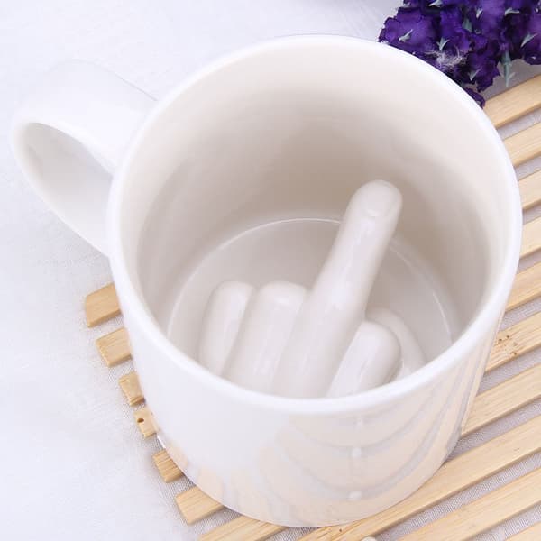 Kaffekopp, krus, etikett, keramisk kopp, langfingerkopp, tekopp (YJD)
