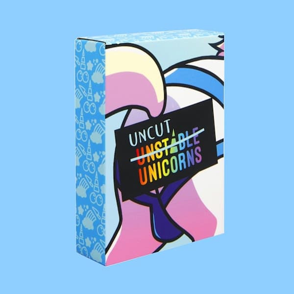 UNICORNS BRETT SPILL KORT - UKLIPPET