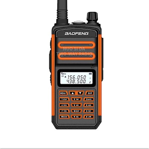 BaoFeng S5 plus Kraftig Walkie Talkie UV Radio Transceiver 5-25km Lang Rekkevidde