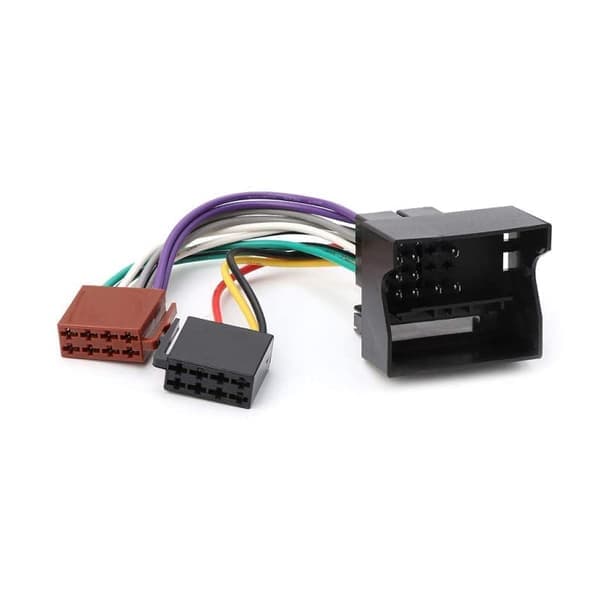 Sound-way - Bilradiokabeladapter ISO-kontakt Radio Kompatibel med Citroën Peugeot