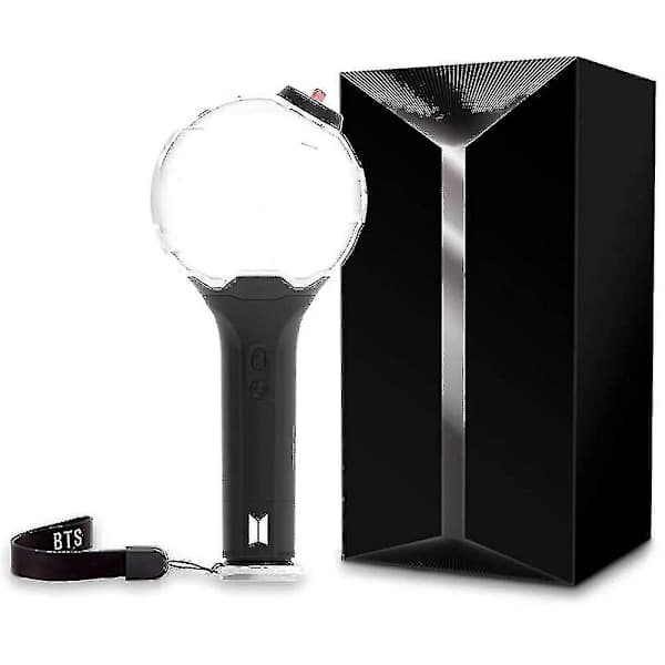 Bts Offisiell Lightstick Ver.3 Med 7 Fotokort & Gratis Gave(rui)