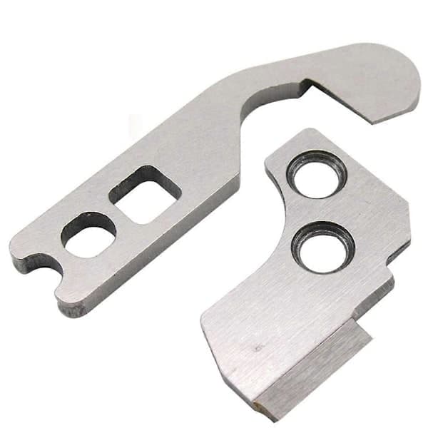 1 Sett Øvre og Nedre Knivsett for Overlock Symaskiner 788013009 og 788011007 for E-Lna 664 W6 (