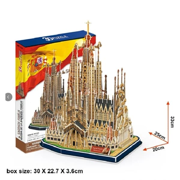 National Geographic 3D Puslespill Arkitekturmodell{YFL}