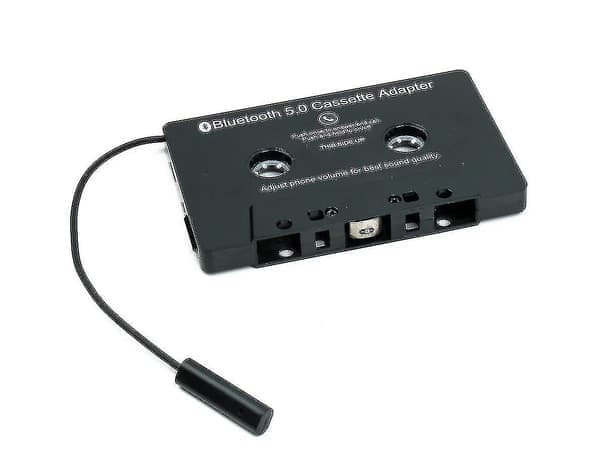 Bilradio Bluetooth Kassett til Aux Mottaker, Kassettspiller Skrivebord Bluetooth 5.0 Aux Adapter (YJD)