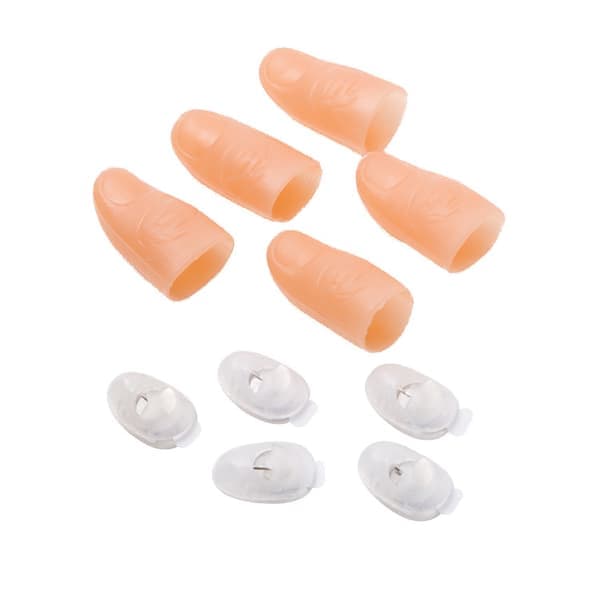 5 stk magiske tommelfingerlys falske finger LED-lys blinkende tommelfinger Li