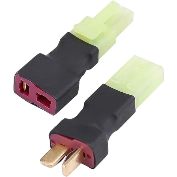 Deans Plug T-kontakt Mann/Kvinne Adapter Kit for RC Biler, Fly, Helikoptre, Droner, Litium Batterier-WELLNGS