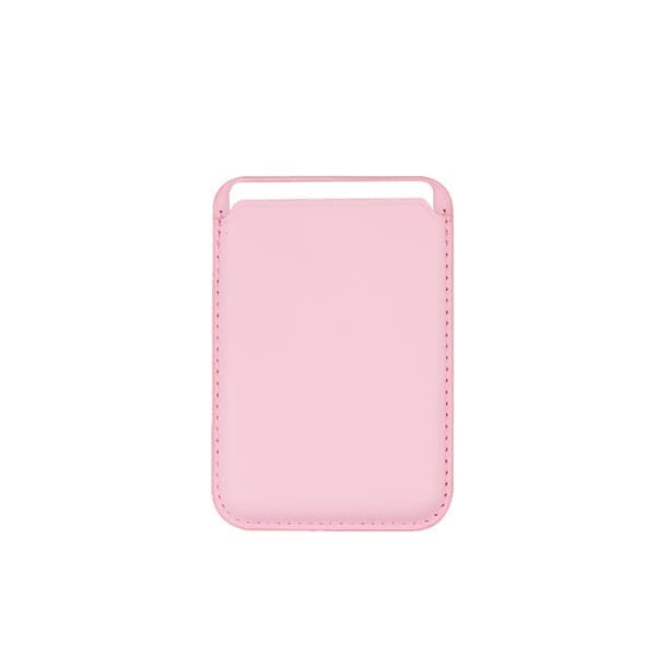 Unisex lommebok, Magsafe kortholder for iPhone, 2,6 x 0,2 x 3,7 tommer (rosa)