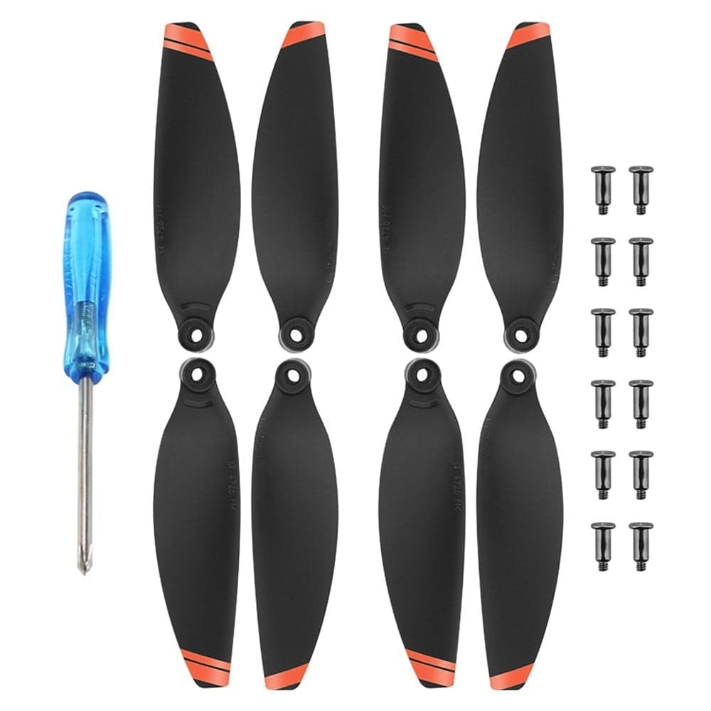 BRDRC 2Pair DJI Mini 4K / SE / 2 / 1 Propellers RC Drone Spare Blade Replacement Parts - Orange