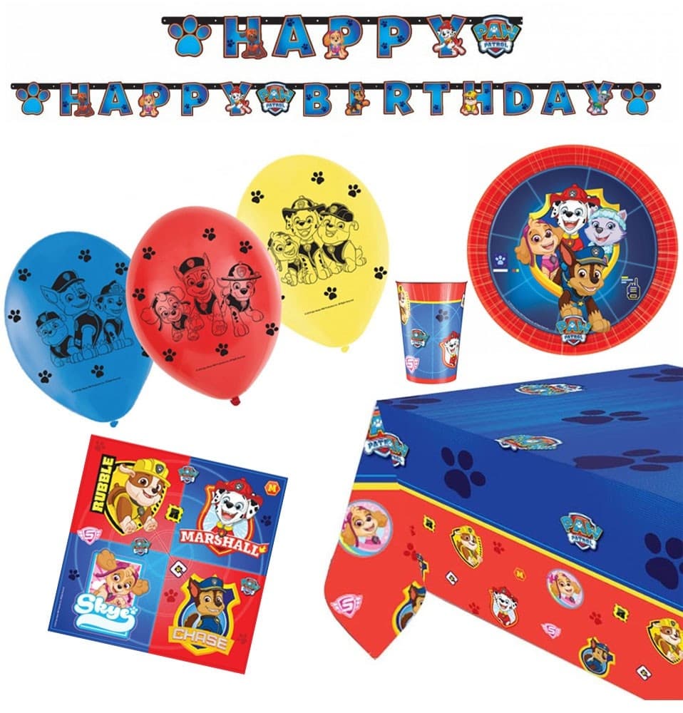 Paw Patrol festsett med 40 deler