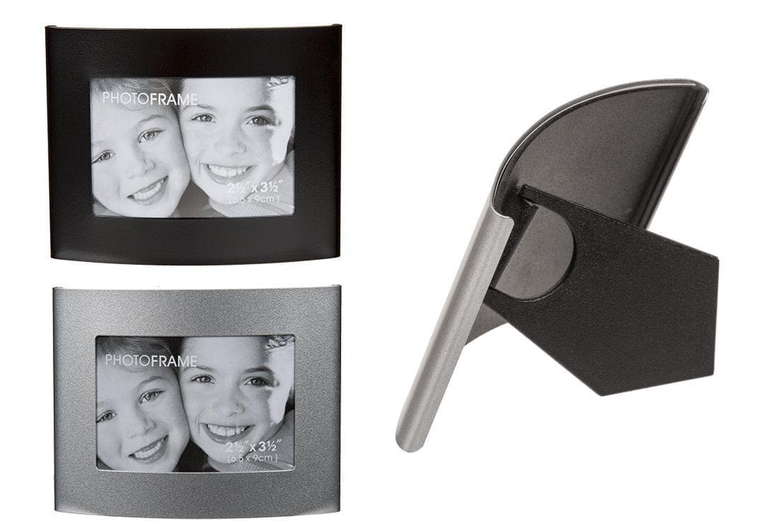 Hvelvet Fotoramme - Ramme i Metall - Bøyd Metallramme - 6 x 9 cm - 2-Pack