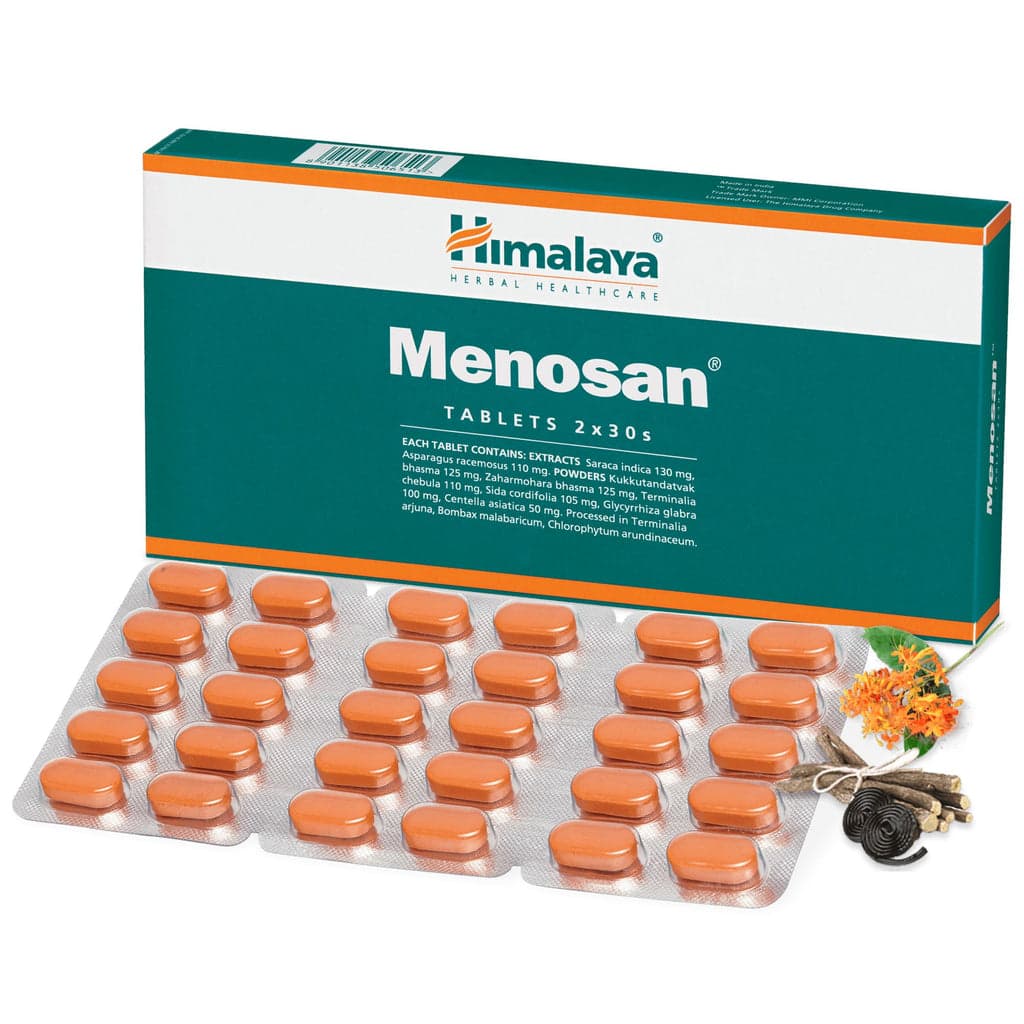 PAKKE MED 10 X Himalaya Menosan (2N X 30s=60 nettbrett)