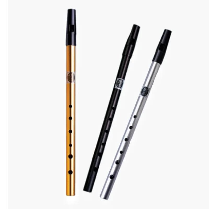 Autentisk 6-hulls C/D-tone Irish Whistle Fløyte Tin Penny Whistle med Perfekt Tradisjonell Irisk Musikk Musikkinstrument