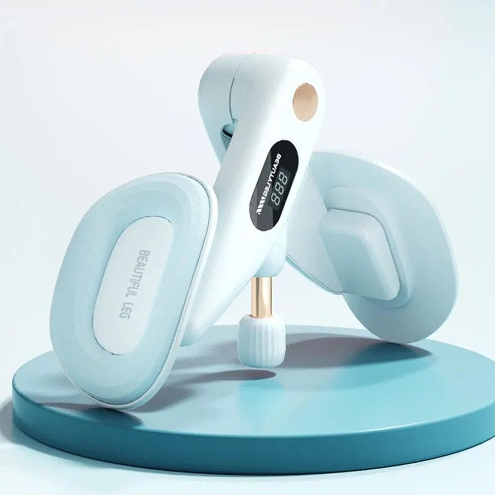 Thigh Master bekkenbunnstrener Justerbar motstand med Counter Kegel øvelser Enhet Muskeltrener for kvinner Home Gym