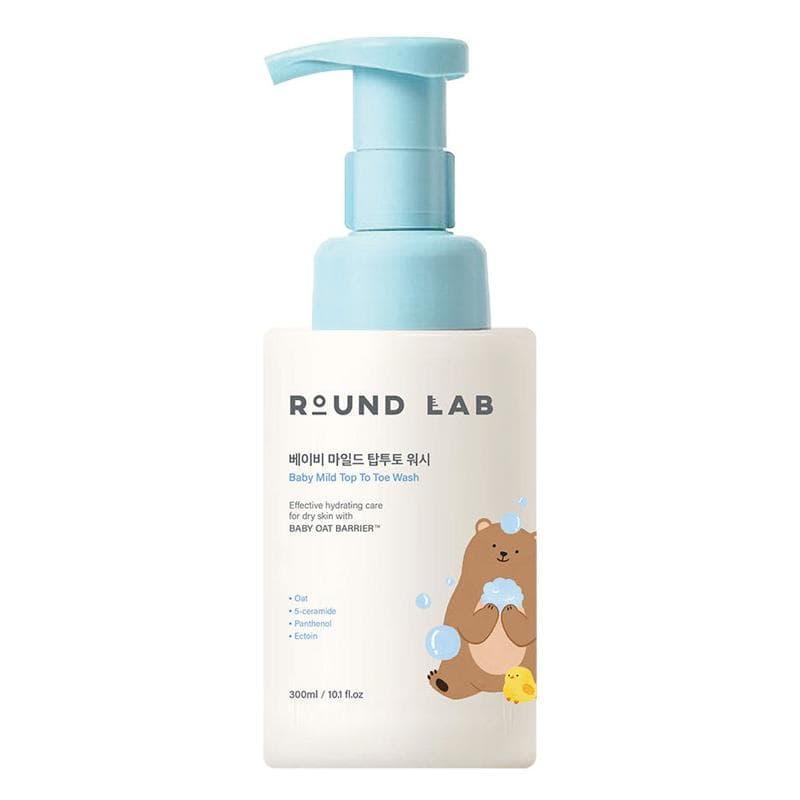 [ROUND LAB] Baby Mild Topp til Tå Vask 300ml