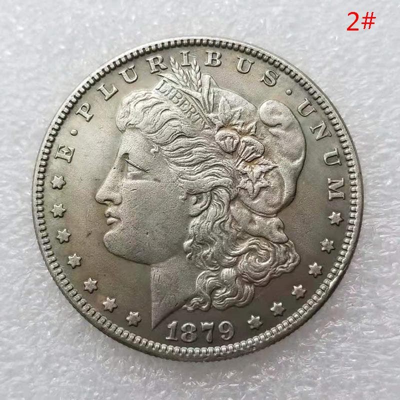 1 stk 1878-1887 Usa Morgan sølvdollar 1 minnemynter Kopisamlinger