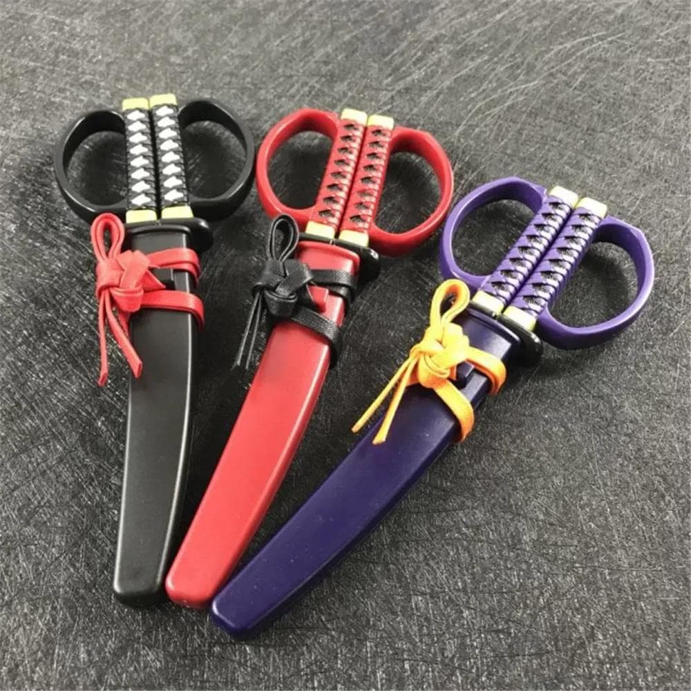 Samurai Katana Sverdform Japansk Saks Papir For Skredder Håndverk Stoff Sying Broderi Kutter Håndlaget